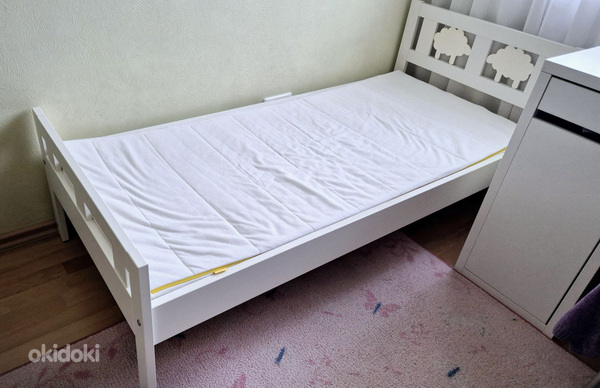 Lastevoodi madratsiga 160×70