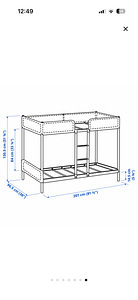 Двухъярусная кровать IKEA Tuffing (2 фото из 2)