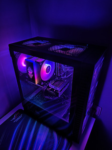 14100F - Asus H610 WIFI - RX 9060 XT - 16GB DDR4 - ARGB (5 foto / 6)
