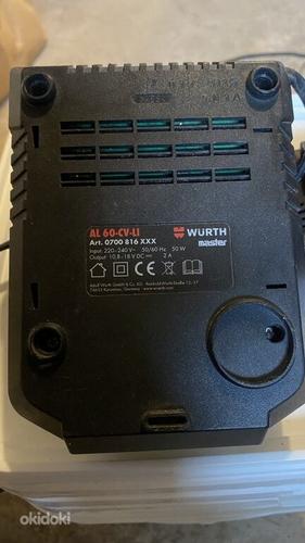 Зарядное устройство würth/bosch + аккумулятор 1.4a. (фото #4)