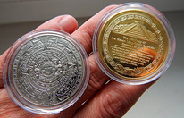Maiade kalendermünt, asteegid, Mehhiko