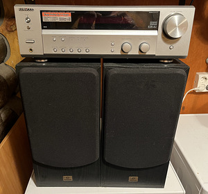 Ressiiver Kenwood + Radiotehnika kõlarid 2x120W (1 foto / 4)
