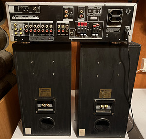 Ressiiver Kenwood + Radiotehnika kõlarid 2x120W (2 foto / 4)