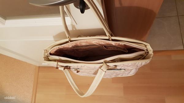 Женская сумка бежевая, новая (фото #3)