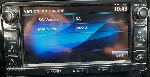 Mitsubishi MMCS SD Card Navigation SAT NAV Map 2022-A Europe (foto #2)