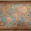 Карта мира 146,5х103,5 в пиратском стиле (фото #1)