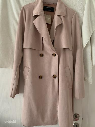 Пальто нежное розовое M (фото #1)