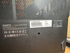 Mänguri laptop Gigabyte 15.6” 144Hz l i5 12500H l RTX 4060 (7 foto / 7)
