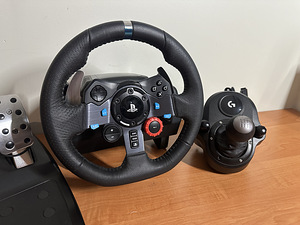 Logitech G29 PC/Playstation mänguri rool (2 foto / 2)