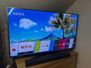 LG 55" UHD 4K SmartTV телевизор + LG саундбар (1 фото из 9)