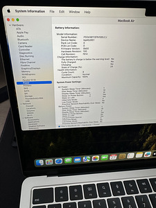 MacBook Air M3 2024 13” 256gb Garantii (6 foto / 6)