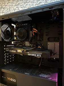 Mänguriarvuti l i5 12400F l RTX 3060 l 16gb DDR4 l SSD l HDD (3 foto / 5)