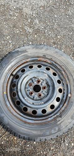 Toyota жестяные диски с резиной 4шт 1743106 (фото #5)