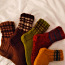 Тёплые вязаные носки, ручная работа. (фото #3)