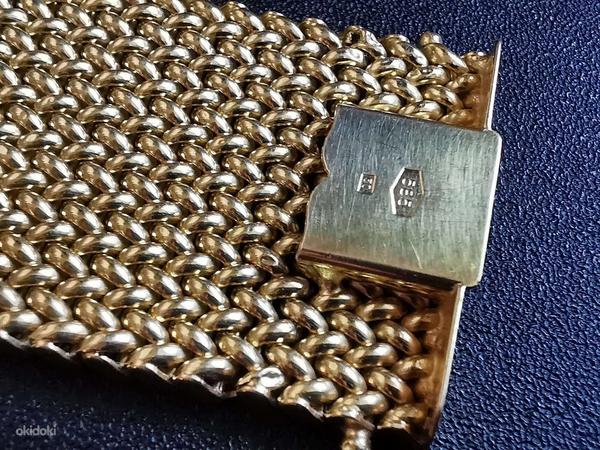 Золотой массивный браслет 52.70 г 3cm ширина 585 проба (фото #5)