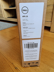 UUS! Dell XPS 15 9510, i7-11800H, 32GB, 1TB SSD, OLED 3,5K (4 foto / 4)
