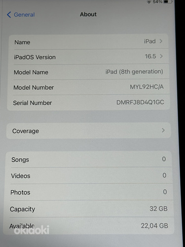 Apple iPad 10.2 8.Gen ( 2020 ) 32GB (foto #8)
