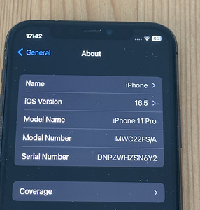 Apple iPhone 11 Pro 64GB Space Gray (8 foto / 9)