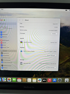 Apple MacBook Pro 13 2020/ M1 /512GB SSD /16GB RAM / 203 cyc (8 foto / 9)