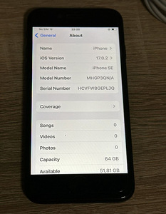 Apple iPhone SE (2020) 64GB (3 foto / 8)