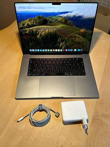 MacBook Pro 16-дюймов 2021 M1 PRO 10/16 16 ГБ 1 ТБ SSD