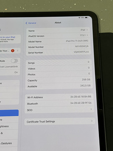 Apple iPad Pro 11”, M4 (2024), 256 GB / Uueväärne! (4 foto / 7)