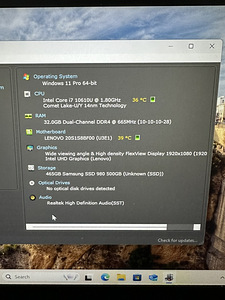Lenovo ThinkPad T14, i7 vPRO, 32GB RAM, 512GB SSD, Touch (9 foto / 10)