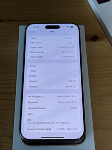 Apple iPhone 16 Pro Max 256GB Desert Titanium, Uueväärne! (8 foto / 8)