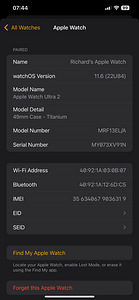Apple Watch Ultra 2 GPS + Cellular 49mm Titanium (8 foto / 8)