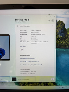 Microsoft Surface Pro 8 + Microsoft Surface Pro Keyboard (9 foto / 10)