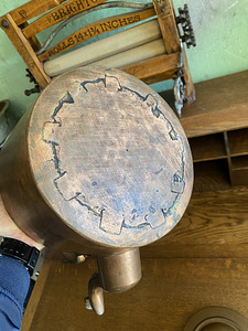 Väga suur vasest Tsaariaegne kann. 3,5 kg! (6 foto / 10)