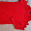 Красный свитер с открытыми плечами стр.38 (фото #1)