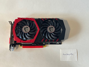 Videokaart MSI GeForce GTX 1050 Ti GAMING X 4G (1 foto / 2)