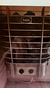 Sauna elektrikeris Helo (3 foto / 4)