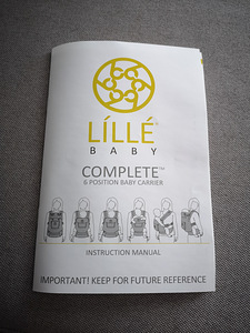 Lapsekandmiskott "LILLEbaby".6 in 1. (6 foto / 6)