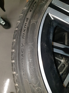 Mercedes-Benz ОРИГИНАЛ ДИСКИ + Michelin Primacy MXM4 M+S, V- (8 фото из 8)