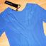 Elegantne Itaalia sinine pidulik veniv kleit, 40-42 -L, uus (foto #1)