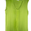 Stiilne männiroheline veniv pluus drapeeringuga, L-XL-UK 14 (foto #1)
