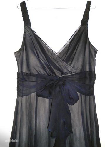 Principles темно-синее шифоновое нарядное платье, UK18-46-48 (фото #1)