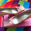 Красивые перламутрово-розовые туфельки, размер 37 (фото #1)