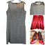 Lindex ilus hall ruuduline kleit- pihikseelik, 44-46-XL-2XL (foto #1)