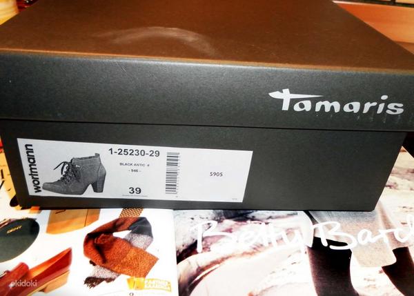 Tamaris Wortmann стильные ботиночки-ботильоны, 39, новые (фото #4)