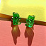 Прелестные сережки -гвоздики в стиле мишек Haribo-Gummy Bear (фото #2)
