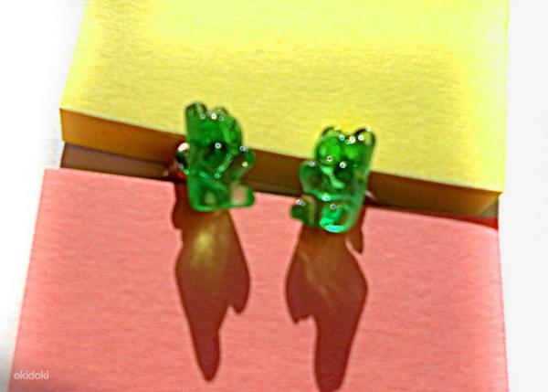 Yelle Bear Haribo stiilis kõrvarõngad-mõmmikud-Gummy Bear (foto #2)