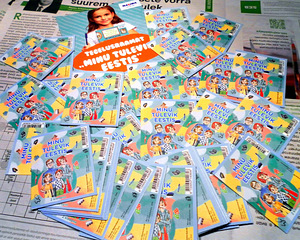 Maxima kleepsud "Minu tulevik Eestist", 75 avamata pakki (2 foto / 3)
