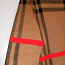 Soe veniv trikotaažist uus pruun ruuduline kleit, L/XL (foto #4)
