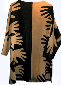 Silmapaistev must-pruun soe džemper-tuunika (46/XL-2XL) (5 foto / 7)
