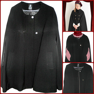 Atmosphere trendikas must mantel-keip, UK18-46-XL-2XL (5 foto / 10)