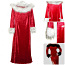 Miss Santa комплект-красное платье c мехом и чулки, S-M (фото #2)