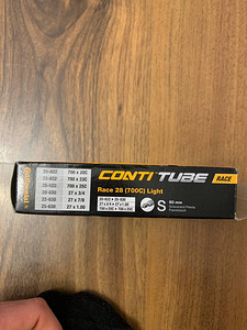 Continental Race 28 (700C) 80mm Light Tube (3 фото из 3)